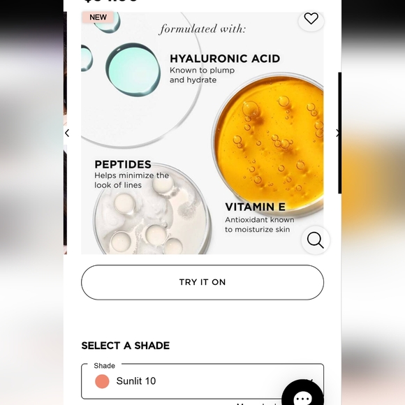 Sealed Sunlit 10 GLOW WITH CONFIDENCE SUN CREAM BLUSH .63 - Picture 7 of 7